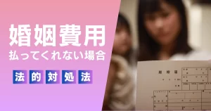 相手方配偶者が婚姻費用を払ってくれない場合の法的対処法